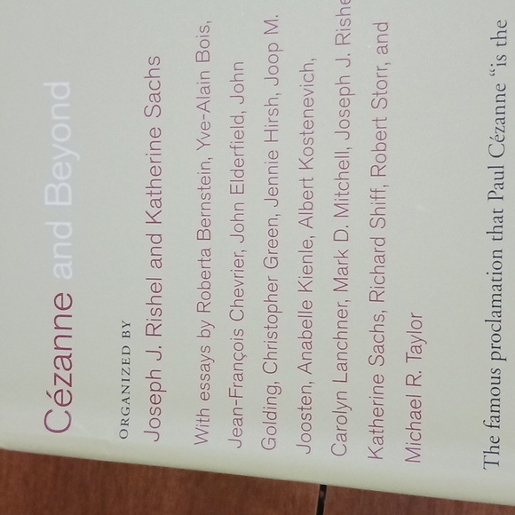 Cezanne and Beyond Rishel Sachs  Hardcover Art Book Essays Museum - Picture 8 of 8